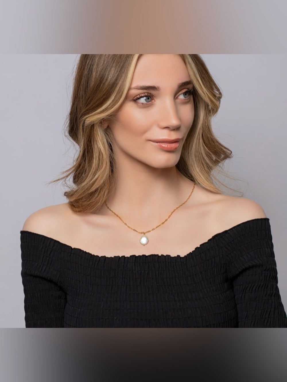 NWT Onthologie fresh water pearl necklace - Picture 6 of 7
